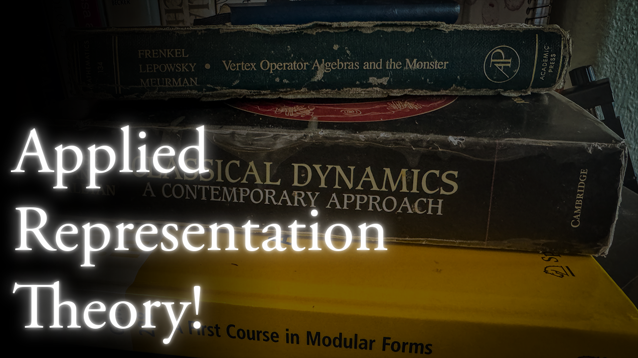 Applied Representation Theory